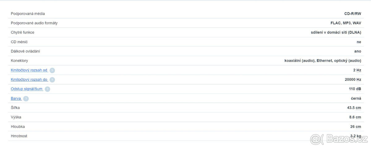 YAMAHA CD-N301 Network Stereo CD Player/ SPORTIFY - 12