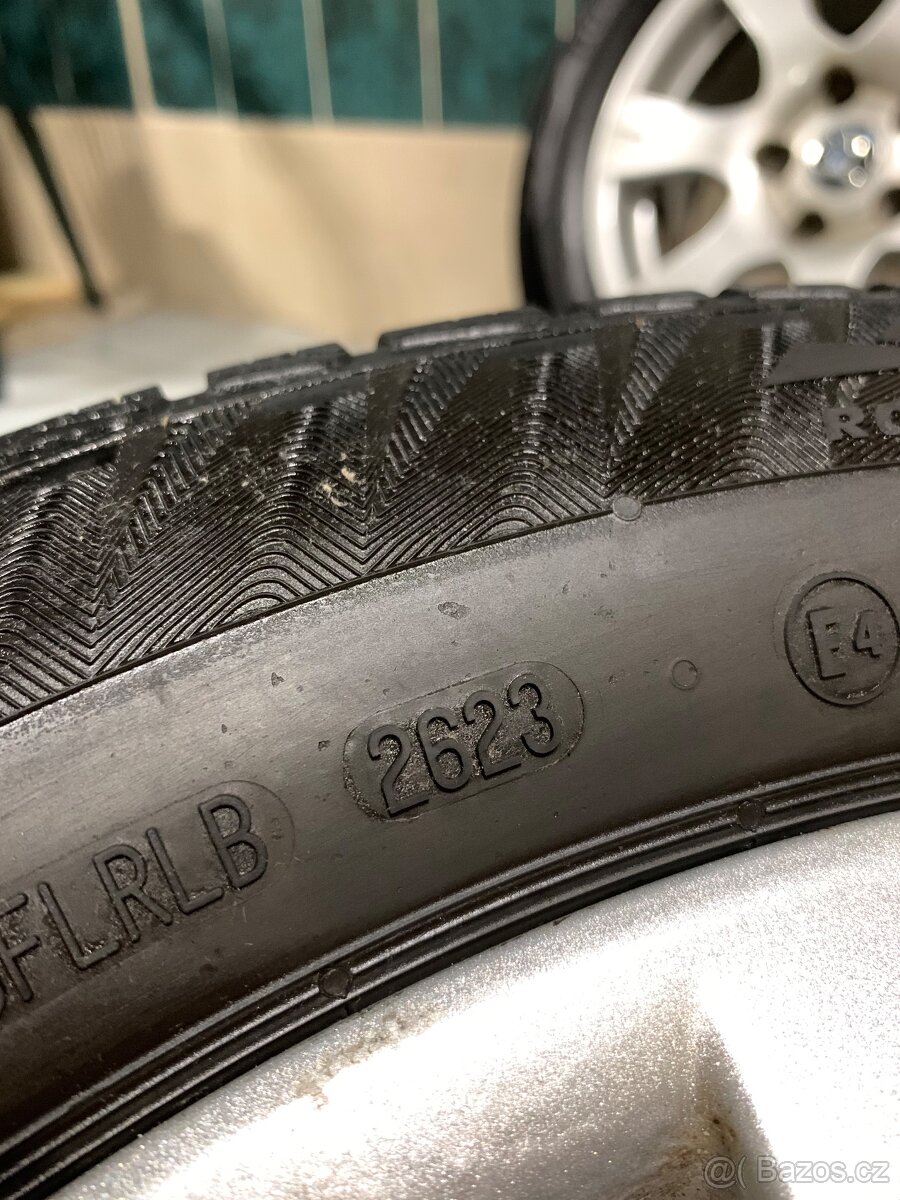 Alu kola Škoda R16 5X112 ZÁNOVNÍ ZIMNÍ PNEU 205/55 R16 DOT23 - 12