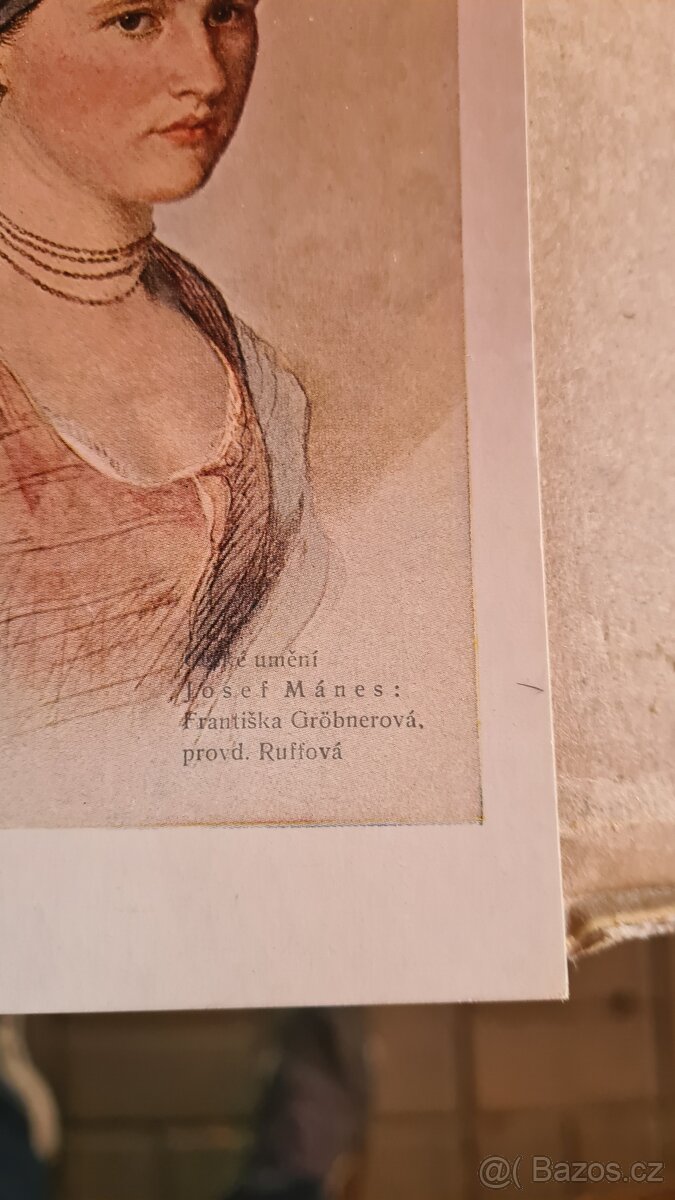 Prodám staré pohledy Josef Mánes - 12