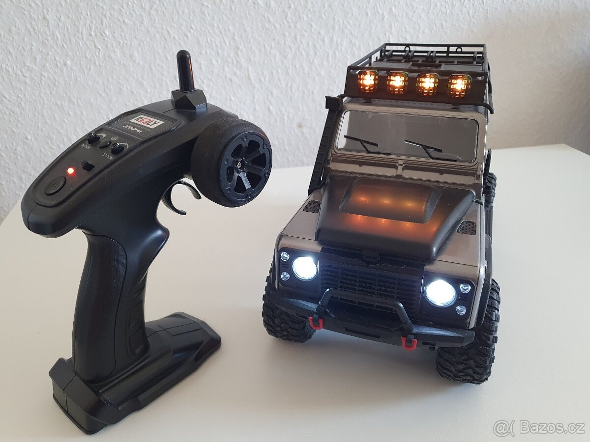 RC model Land Rover 4WD 1:16 plne osvetlený - 12