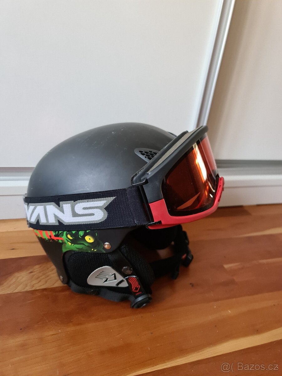 Atomic Vario Fiber Sjezdové lyže,boty, hůlky i obaly(+helma) - 12