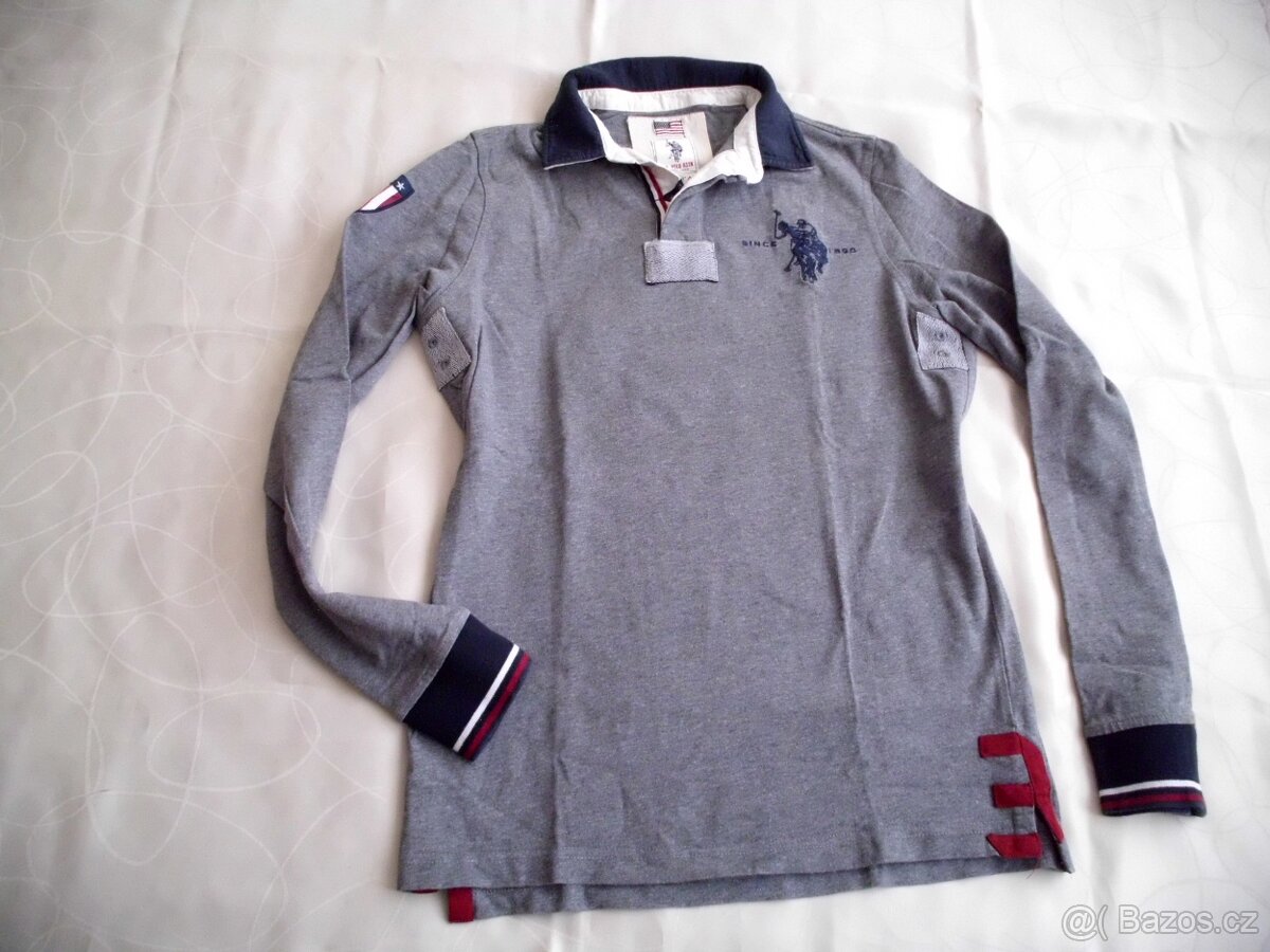 U.S.Polo Assn. pánske polo tričko M - 12