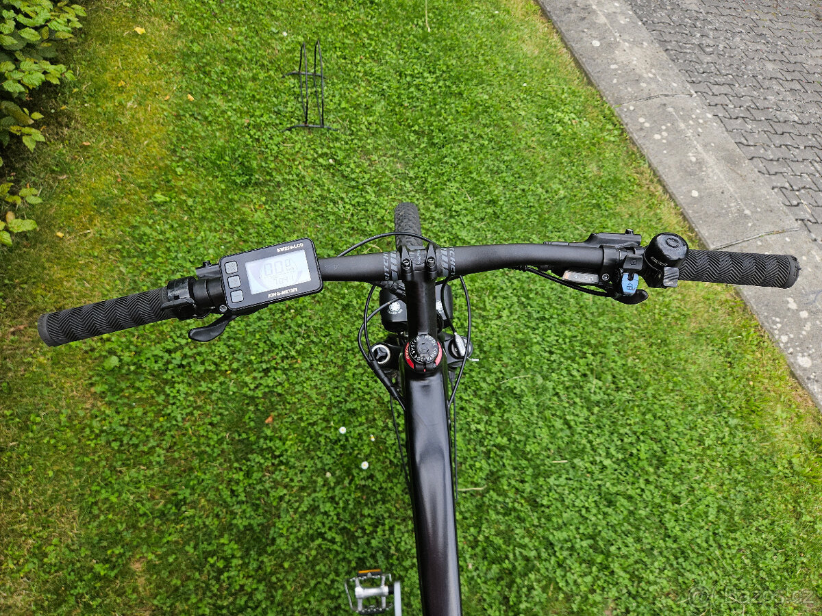 Rychlé 29" celoodpružené horské e-kolo, rám 19"+2 BATERIE - 12