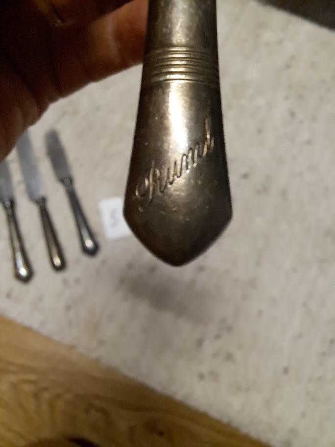 starožitné jídelní příbory - 12