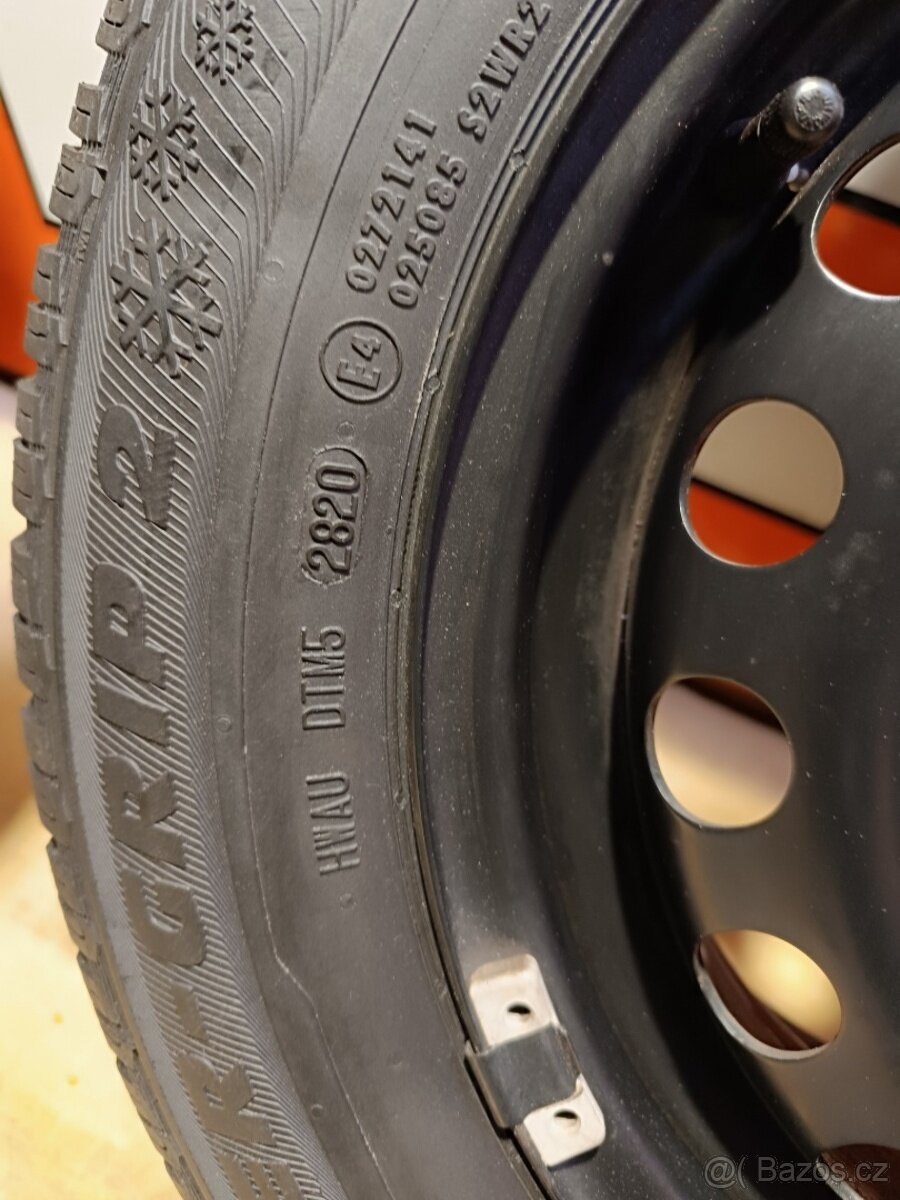 Pěkná sada na Citigo 4x100, zimní pneu 165/70 R14 - 12