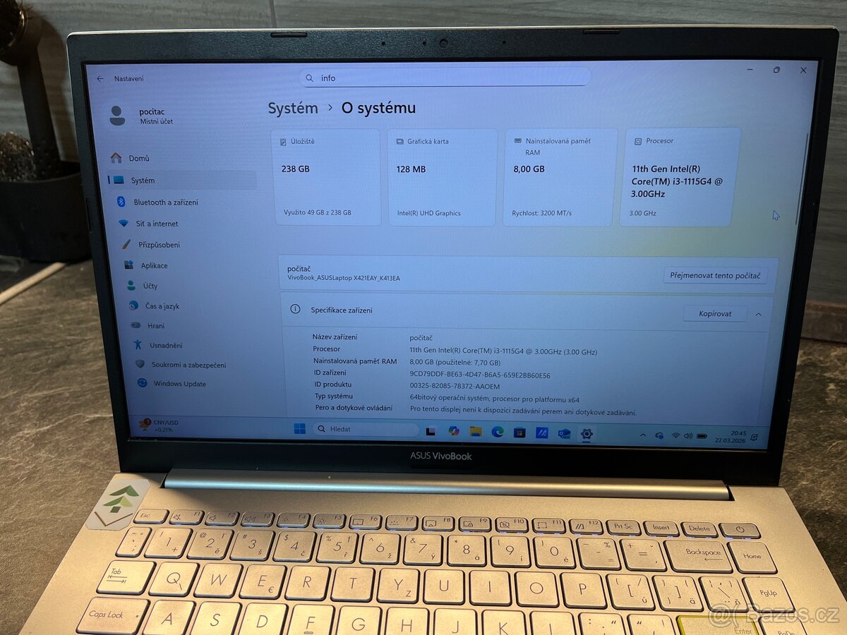 Notebook - ASUS Vivobook 14 (transparent silver) - 12