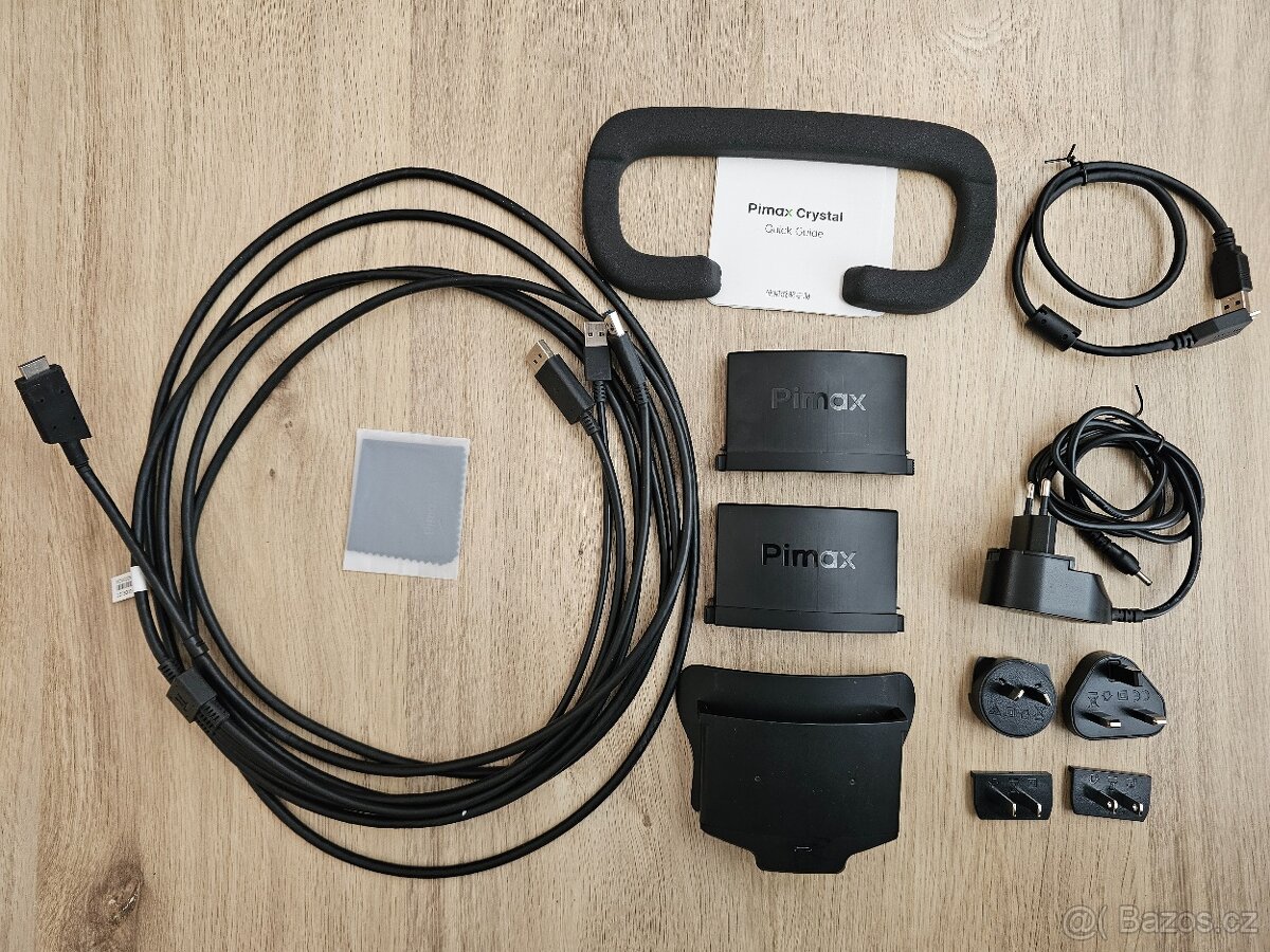 Pimax Crystal VR set, + DMAS sluchatka - 12