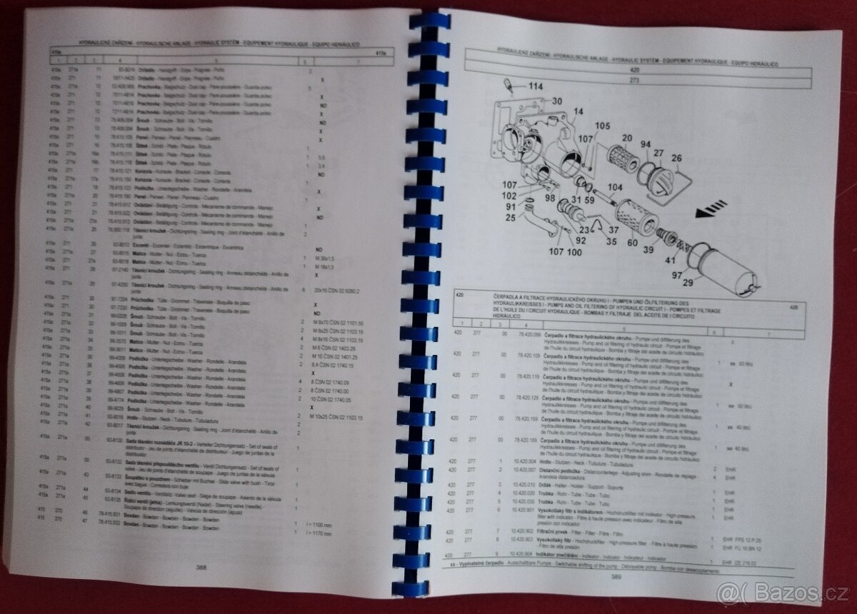 ZETOR 7520 - 10540 PŘÍRUČKY - 12