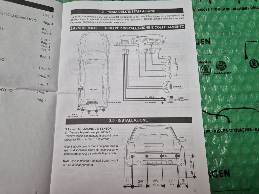 Škoda, VW, Audi, Seat zadní parkovací asistent - 12