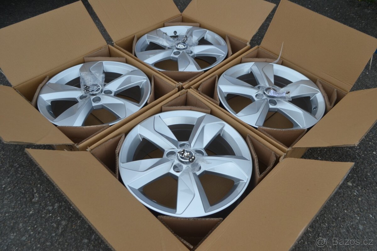 Š. Fabia IV, Seat Ibiza, VW Polo - 4ks Nové 16 orig.Alu kola - 12