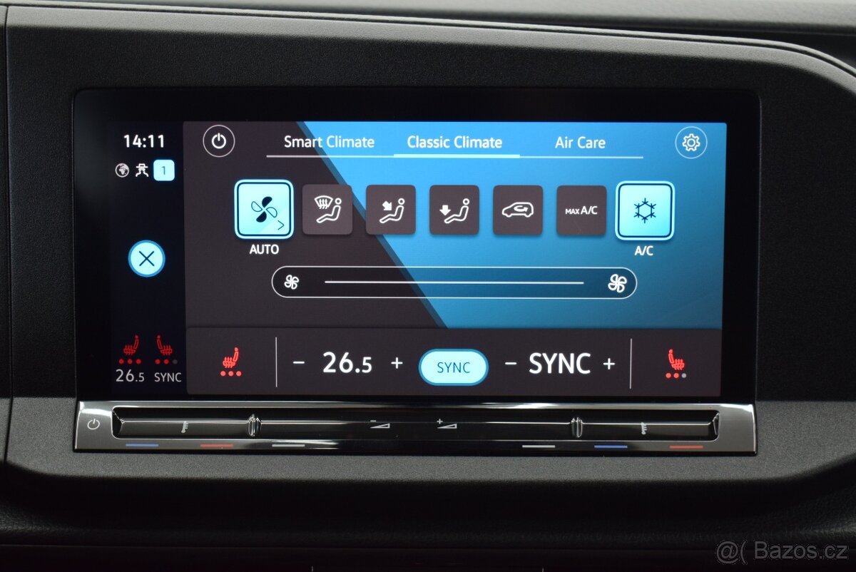 Volkswagen Caddy Maxi 2,0 TDi 90 kW, 7-míst,LED,DPH - 12