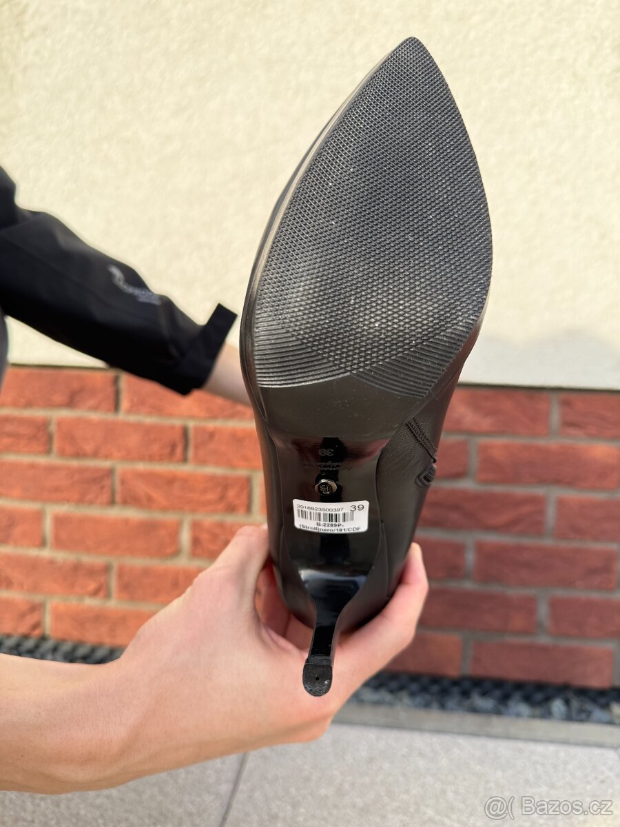 Kožené kozačky Classico&Bellezza - nenošené - vel. 39 - 12