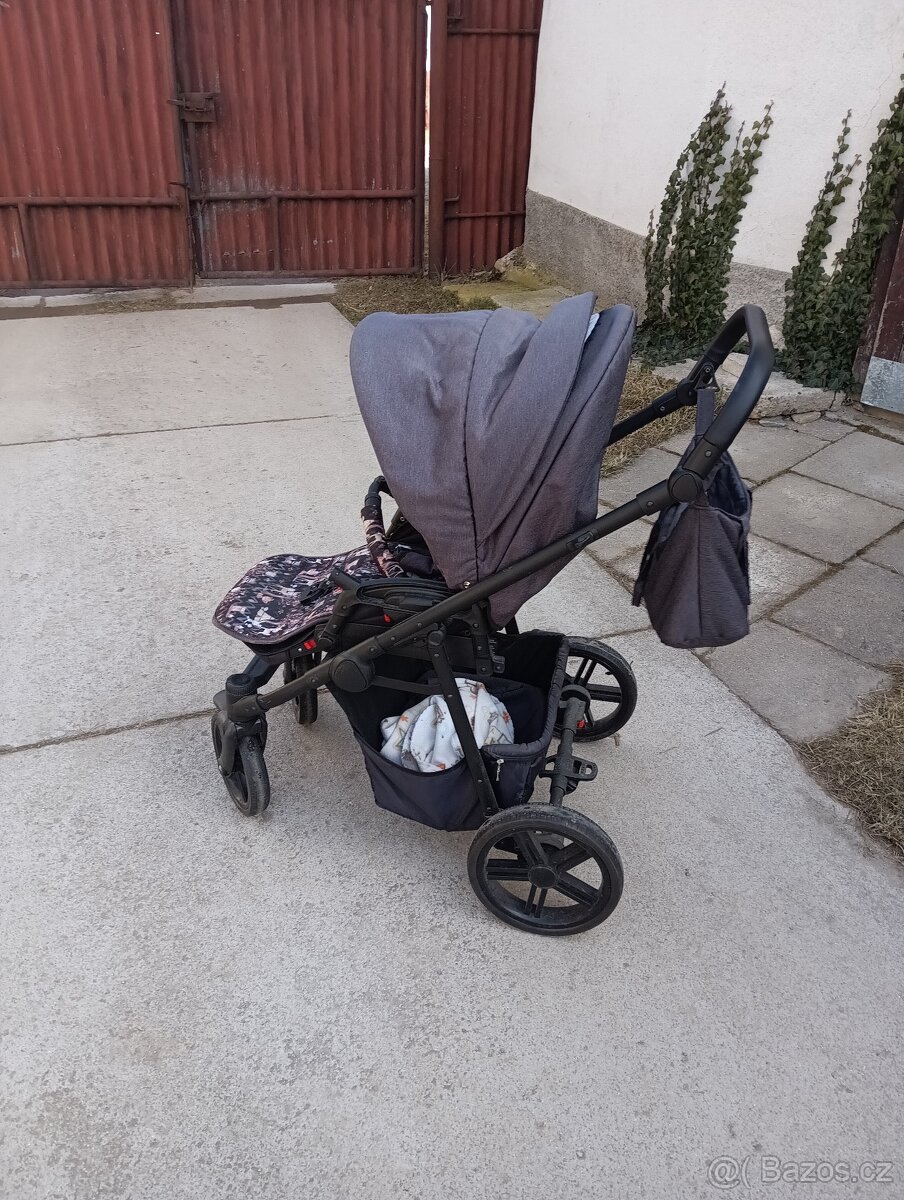 Kombinovaný kočárek dvojkombinace Picco - 12