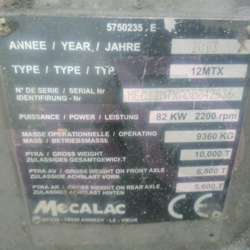 Díly na mecalac 12 mxt 2013 - 12