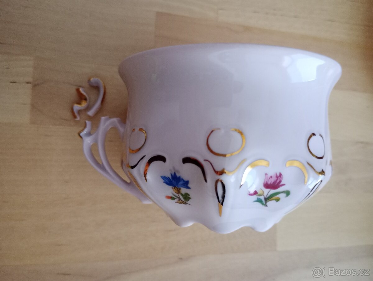 Růžový porcelán H&C a JSK - 12