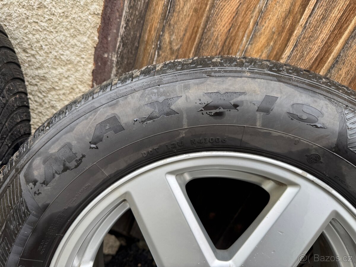 Alu kola 5x108 R17 včetně zimních pneu 235/65/17 - 12