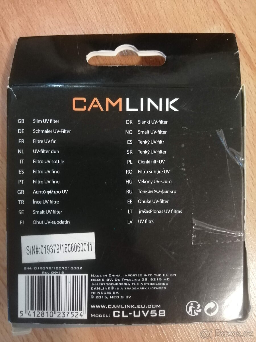 Nový UV filtr Camlink - 58 mm, Objektivy Tamron...⭐ - 12