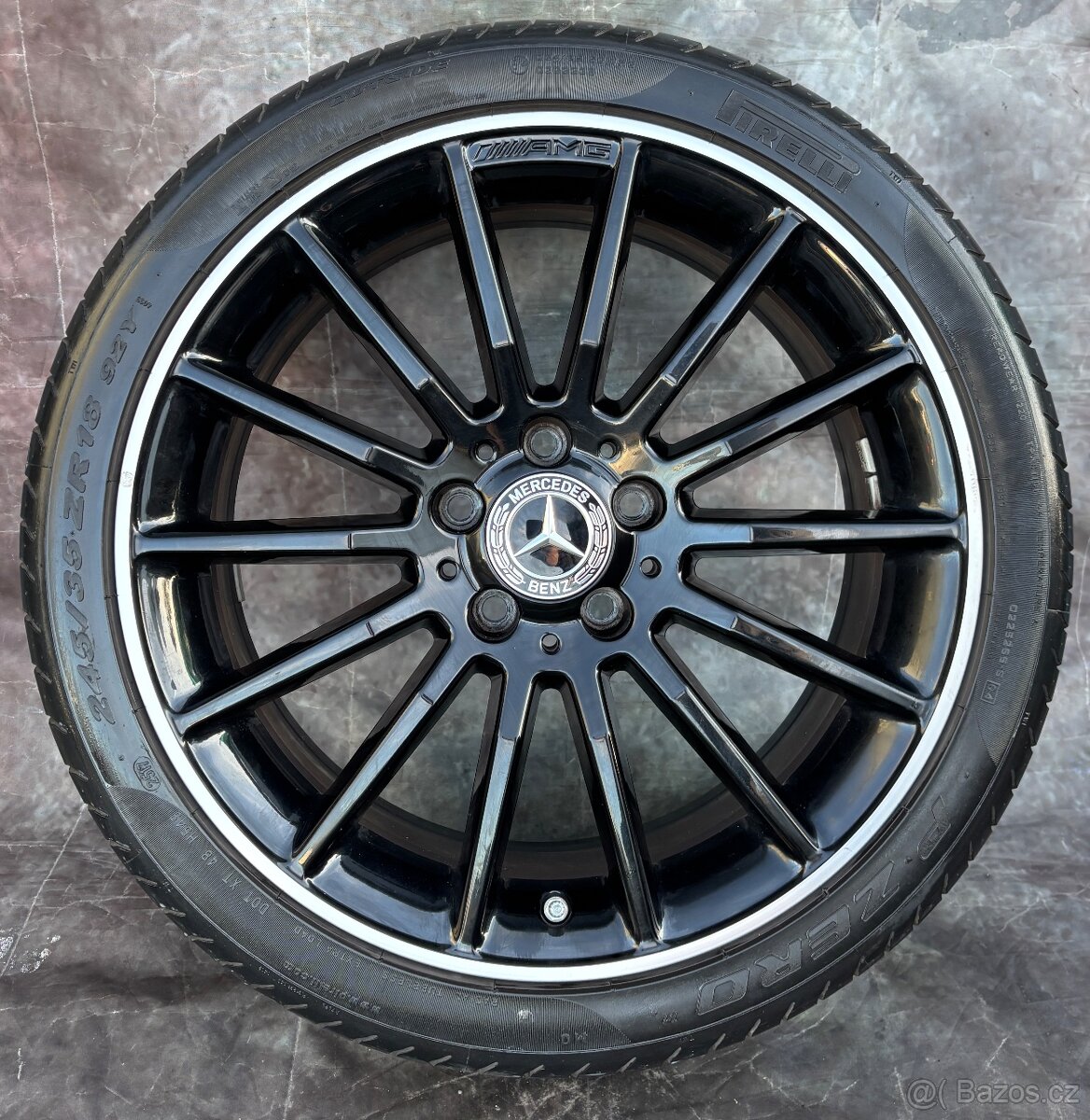 Originální Alu kola AMG Mercedes-Benz Cla R18 Dvourozměr - 12