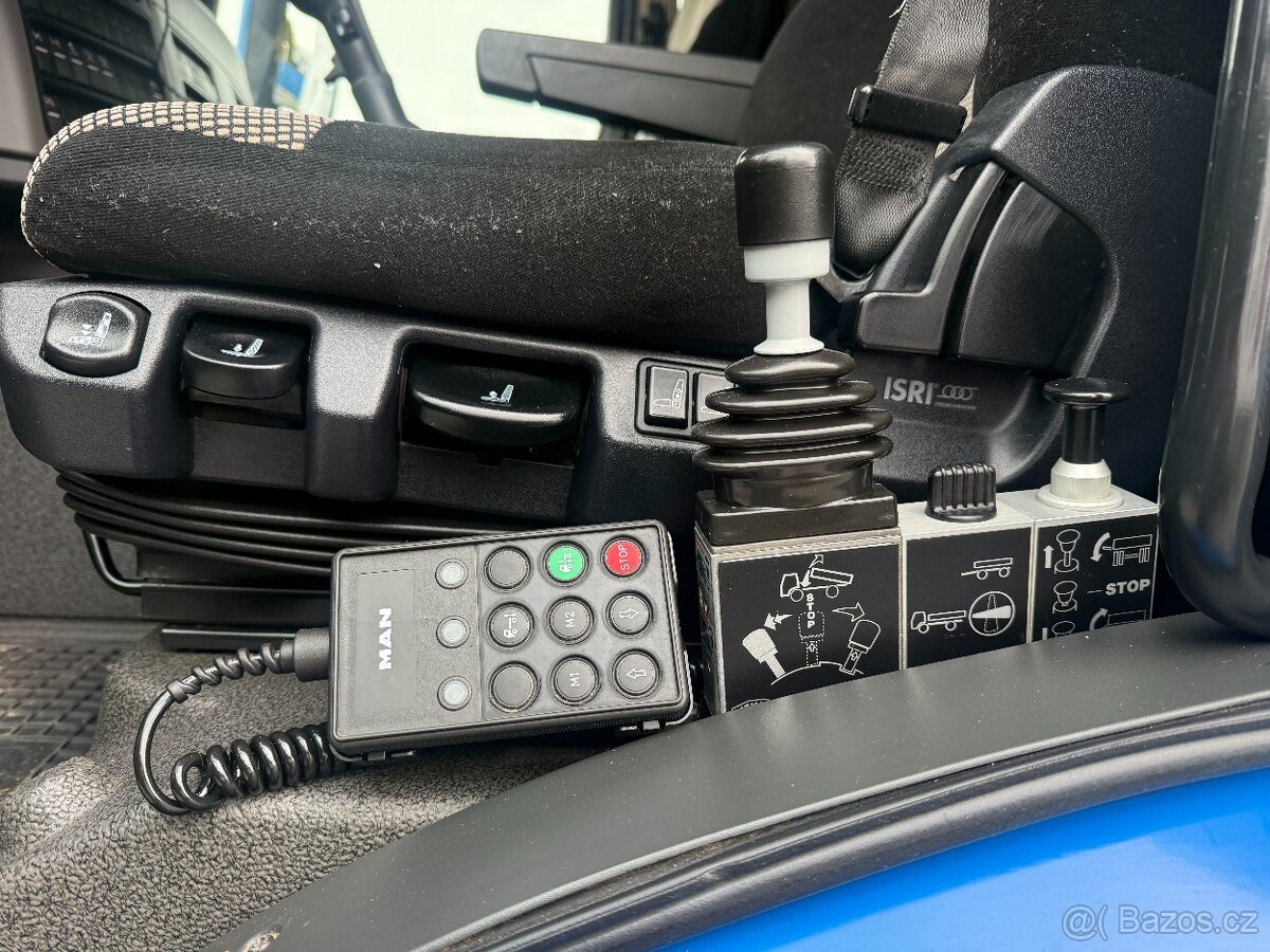 MAN TGS 28.500 6x4 třístranný sklápěč Bordmatic RETARDER - 12