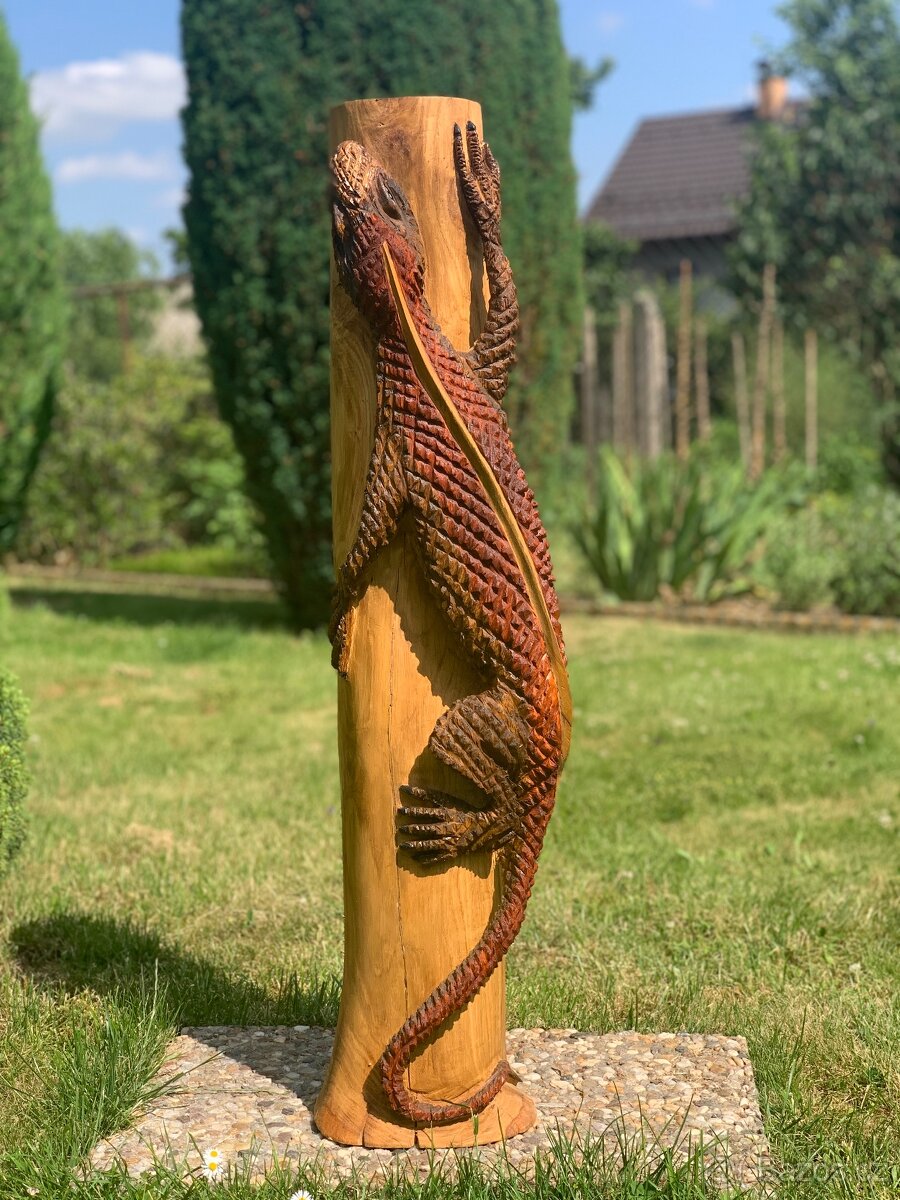 Dřevěná socha - 12