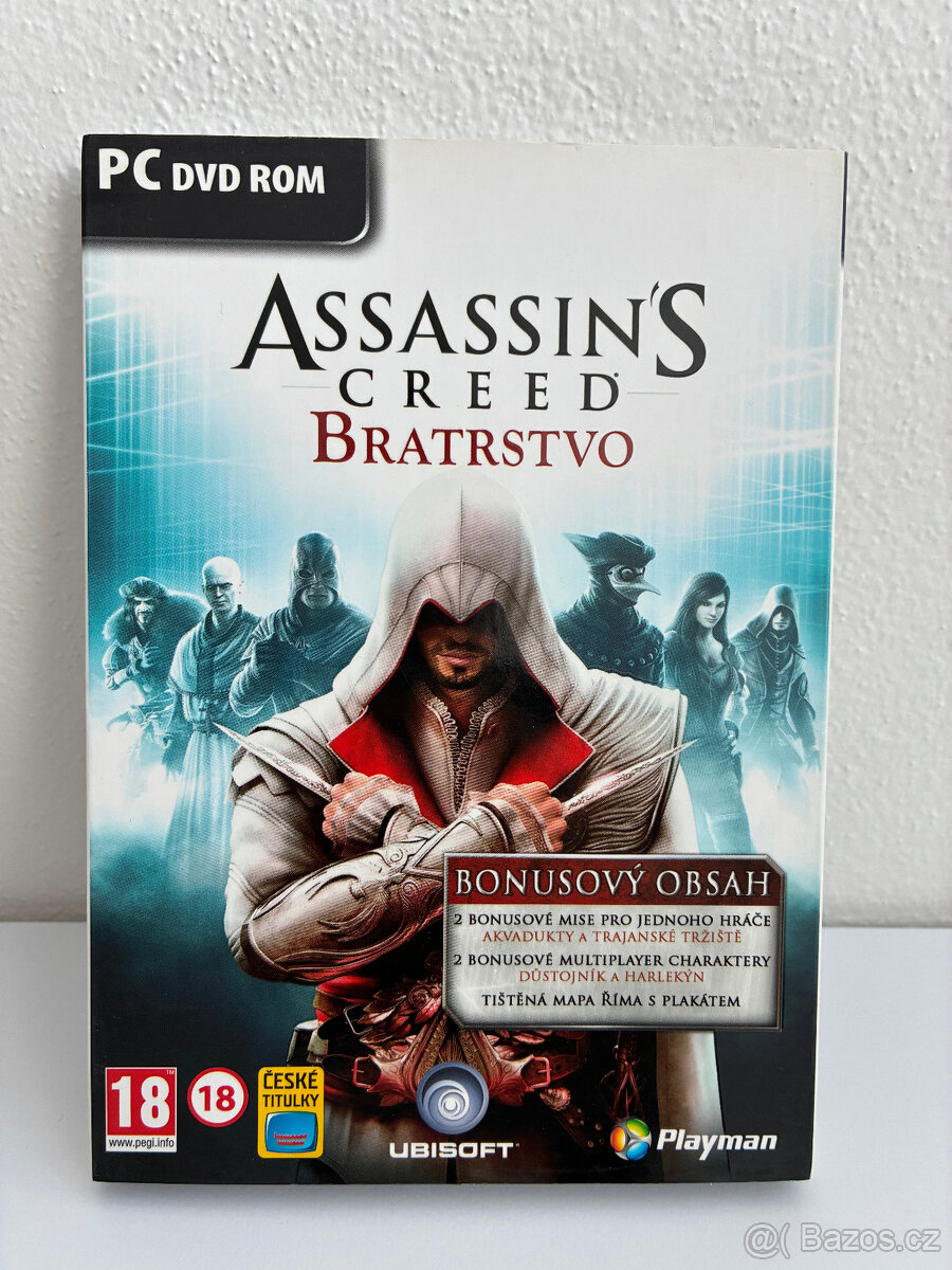 Použité PC hry série Assasins Creed + merch - 12