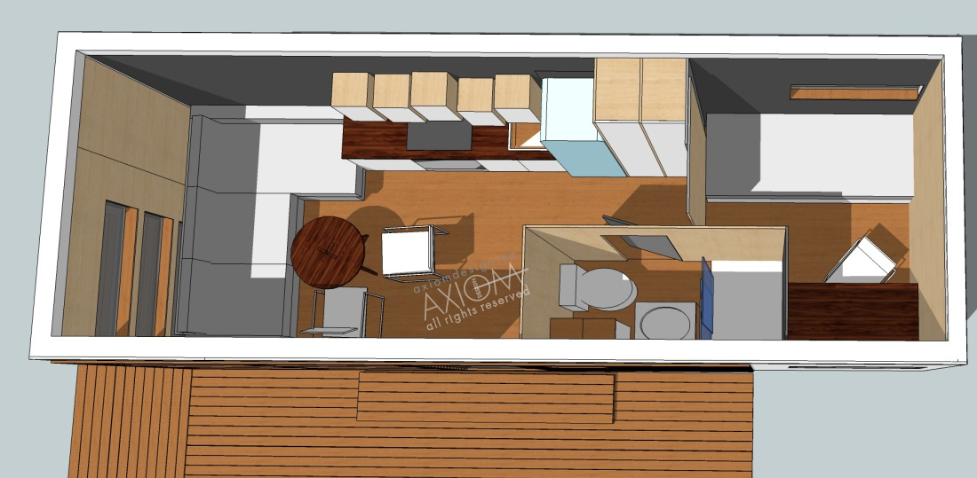 Mobilní mini dům / tiny house - 12