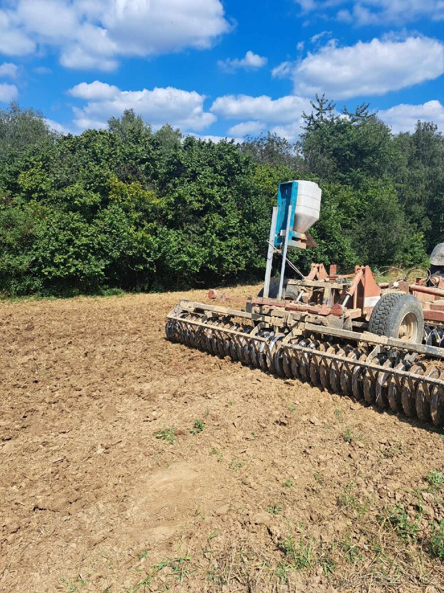 Diskový podmítač Gregoire Besson xrvp 5 m záběr - 12