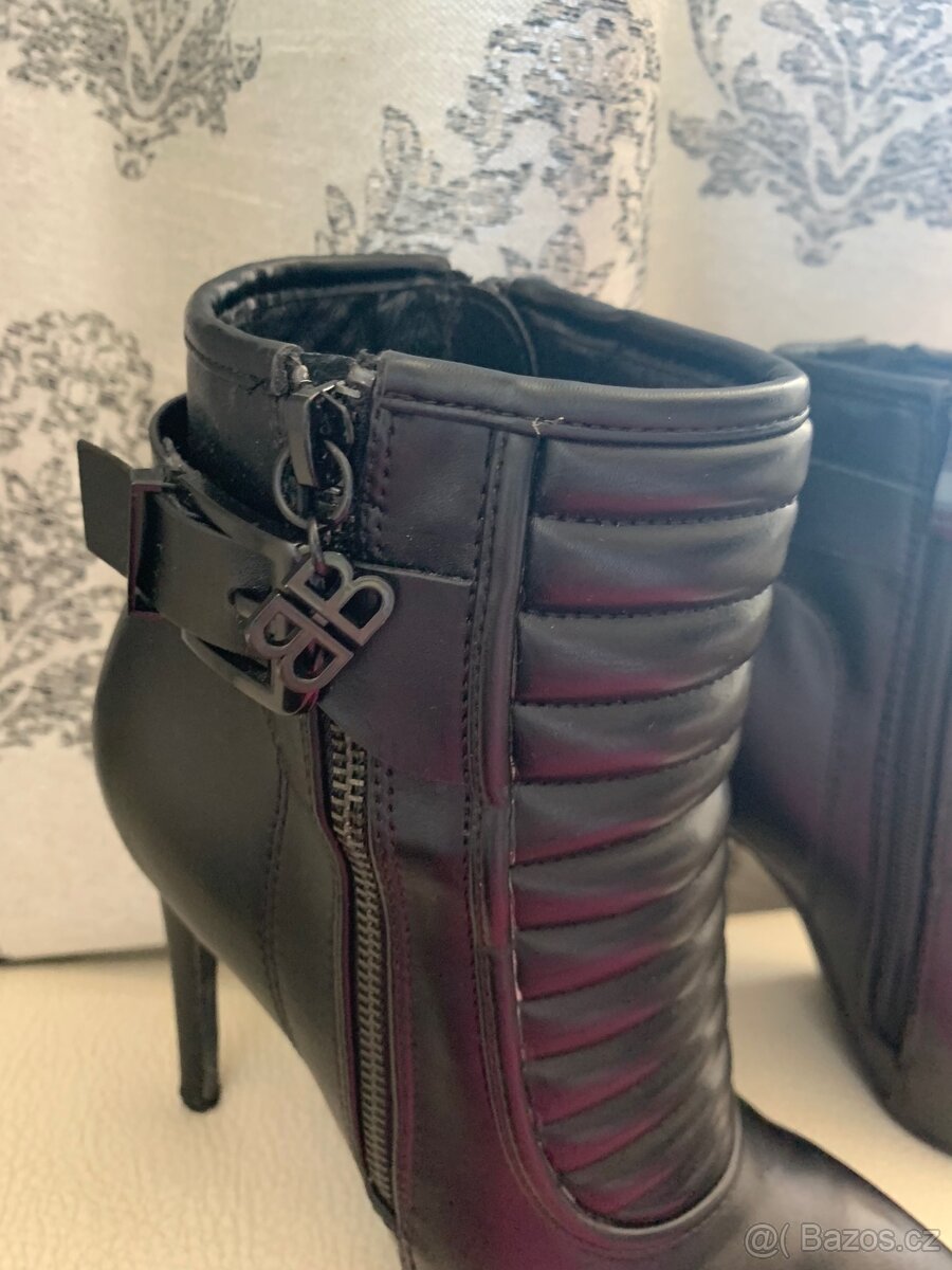Nádherné kožené kozačky zn.B. Cavalli/top stav/nové - 12