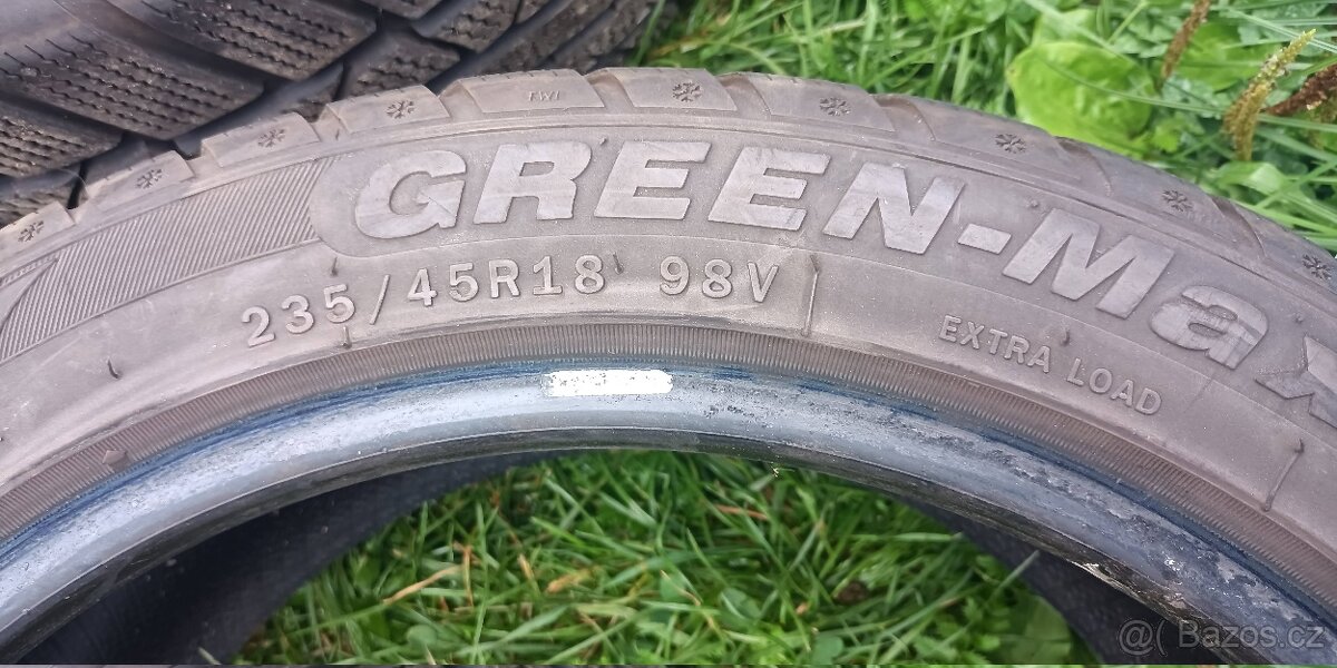 Originál alu disky Opel letní + zimní pneu - 12