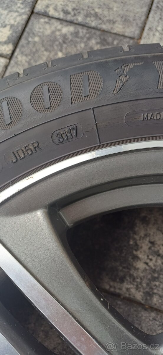 Alu disky s letnim pneu - 12