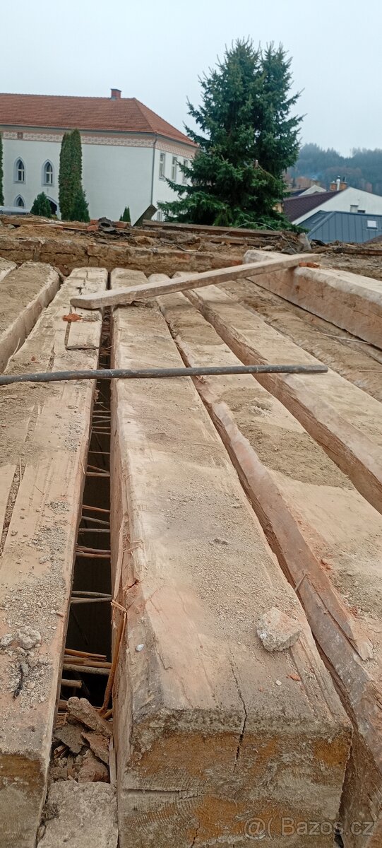 Těšany trámy staré krovy - 12