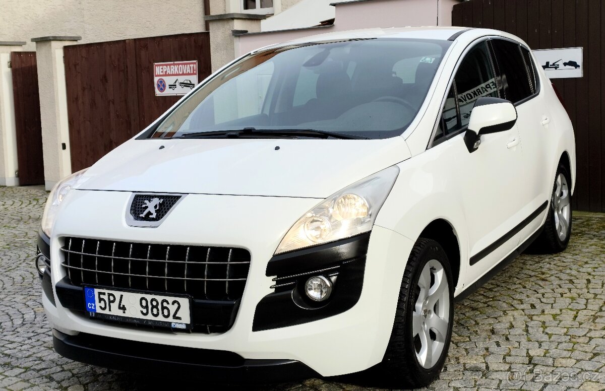 Peugeot 3008 SUV/Kombi původ CZ jediný majitel 1.6HDi 2013 - 12