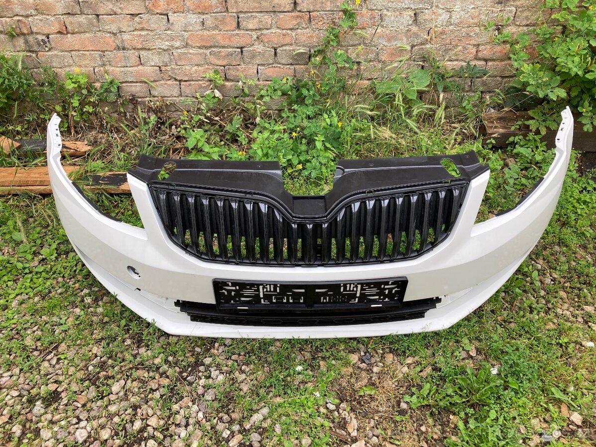 Přední nárazník Octavia 3,III bílý LF9E, 9B9B,1026 - 12