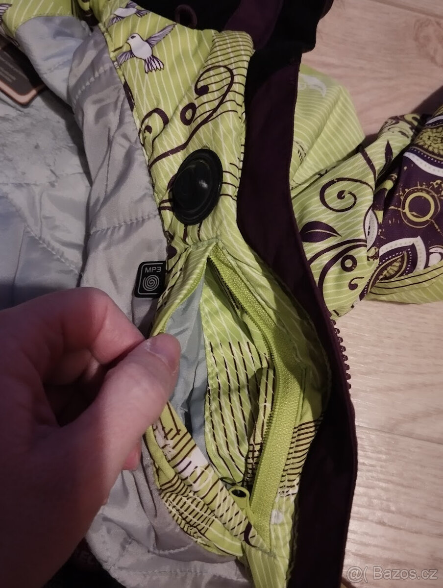 Zelenofialová zimní bunda vel.152/10-12let ICEPEAK - 12