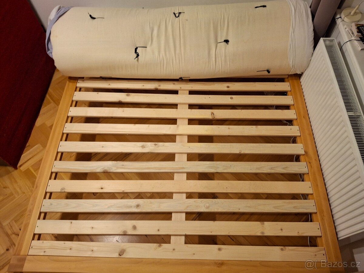 Postel masivni japonska bukova 180×200cm - 12