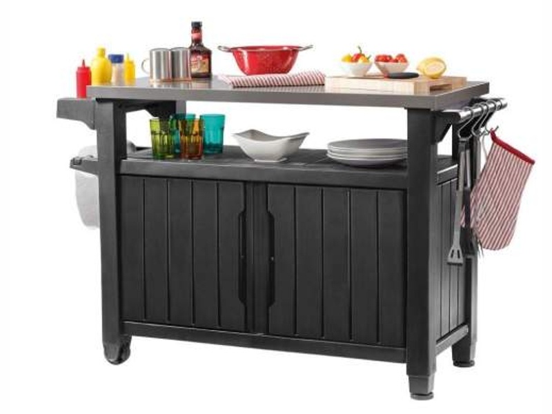 Multifunkční zahradní stolek KETER UNITY XL 207L - 12