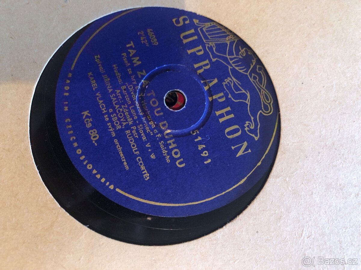 Sada vinyl desek od Supraphon - 12