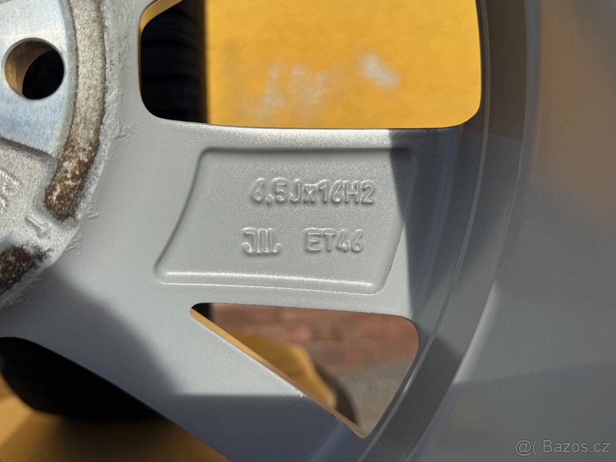 Alu kola 5x112 r16 VW Gavia + zimní pneu 205/55/16 - 12