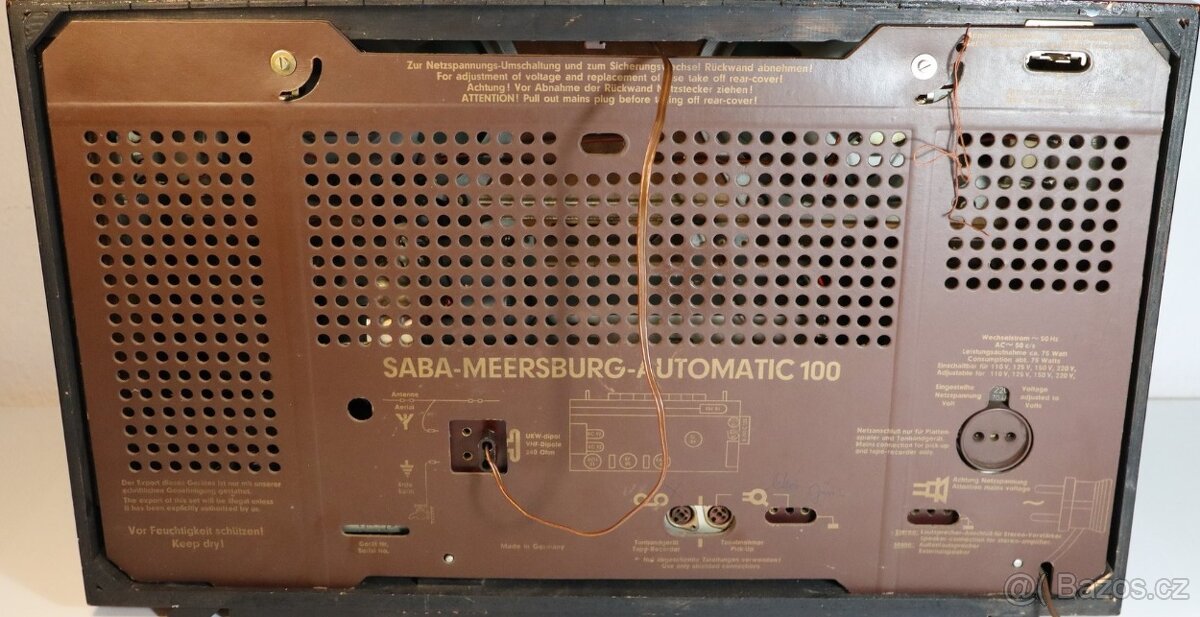 Rádio Saba - Meersburg Automatic 100 - 12