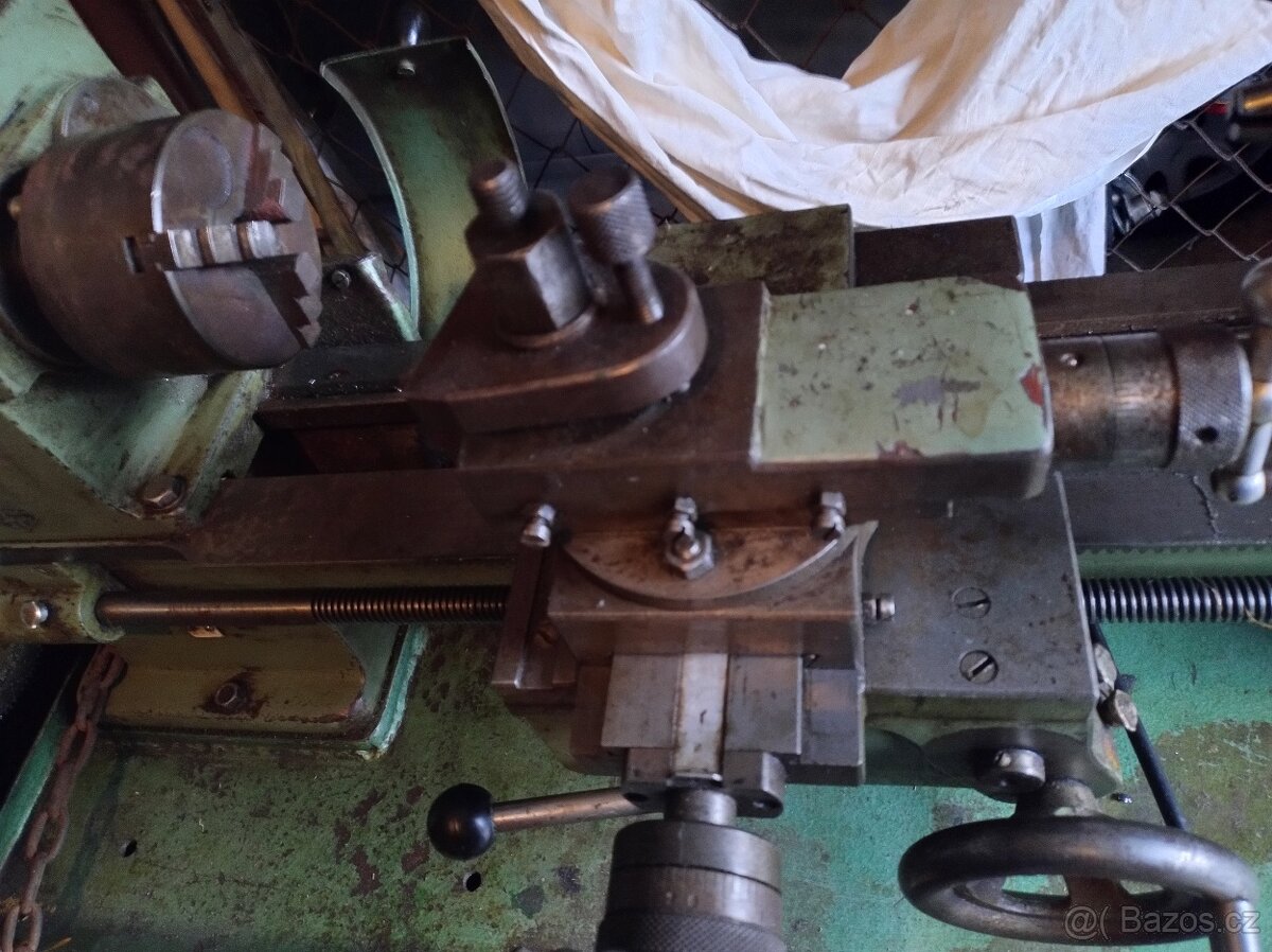 Soustruh Schramm & Lichner, stolovy soustruh - 12