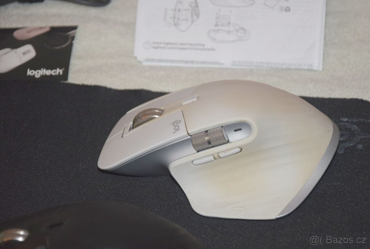Bezdrát. Logitech MX Master 3/3S 2 kusy+ 2x USB přijímače - 12