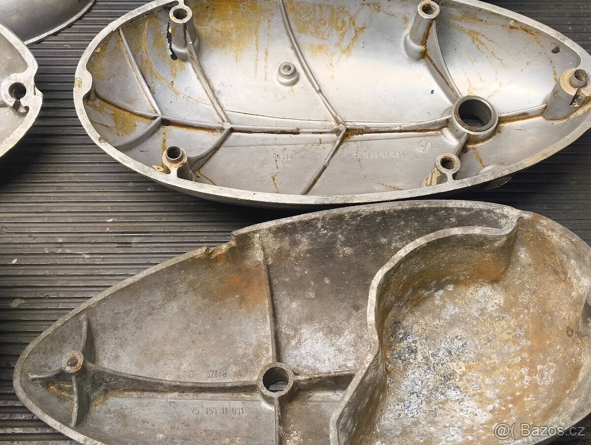 Víka kryty motoru Jawa 250 350 panelka kývačka Sport - 12