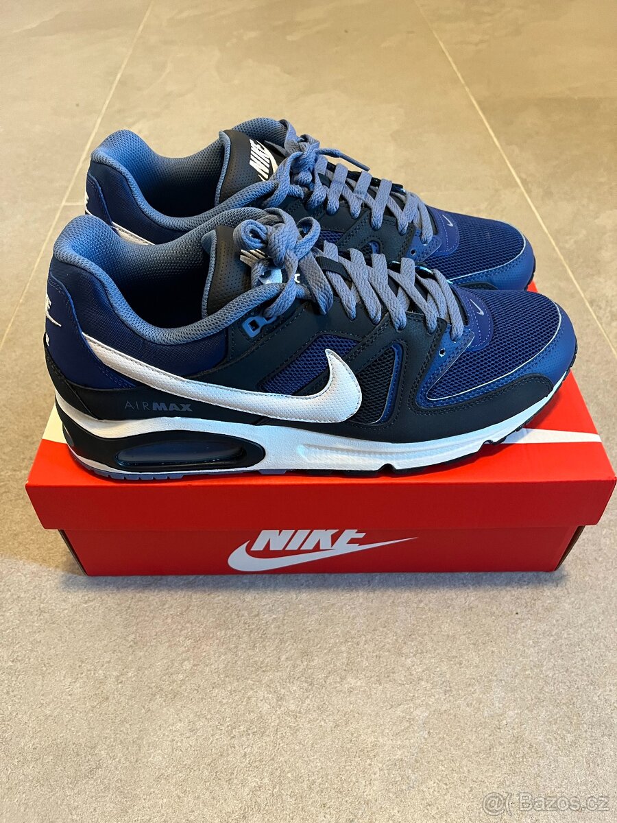 Nike Air Max Command | Deep Royal - White - Dark Obsidian - 12