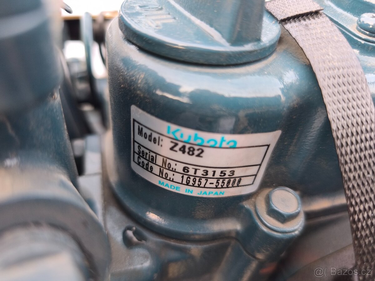 Kubota Z482 nový motor - 12