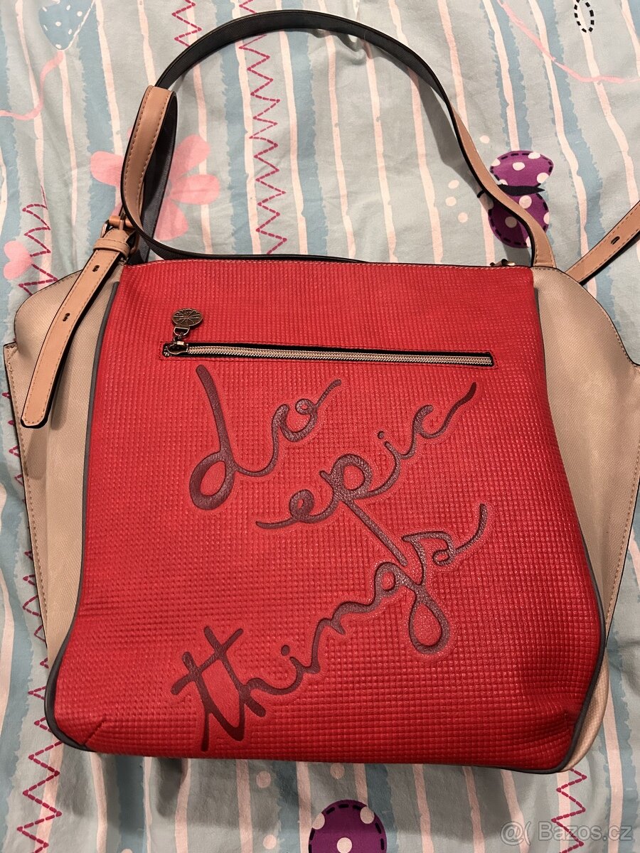 Kabelka Anekke fun & music (béžová) - 12