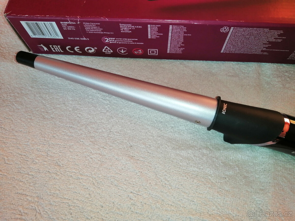 Kulma na vlasy Philips Bhb872 - Záruka, Nová - 12