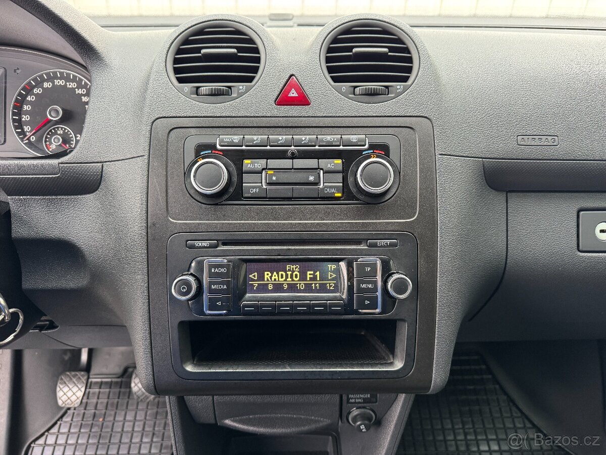 Volkswagen Caddy 1,6 TDI,75kW,2.maj.,původ ČR - 12