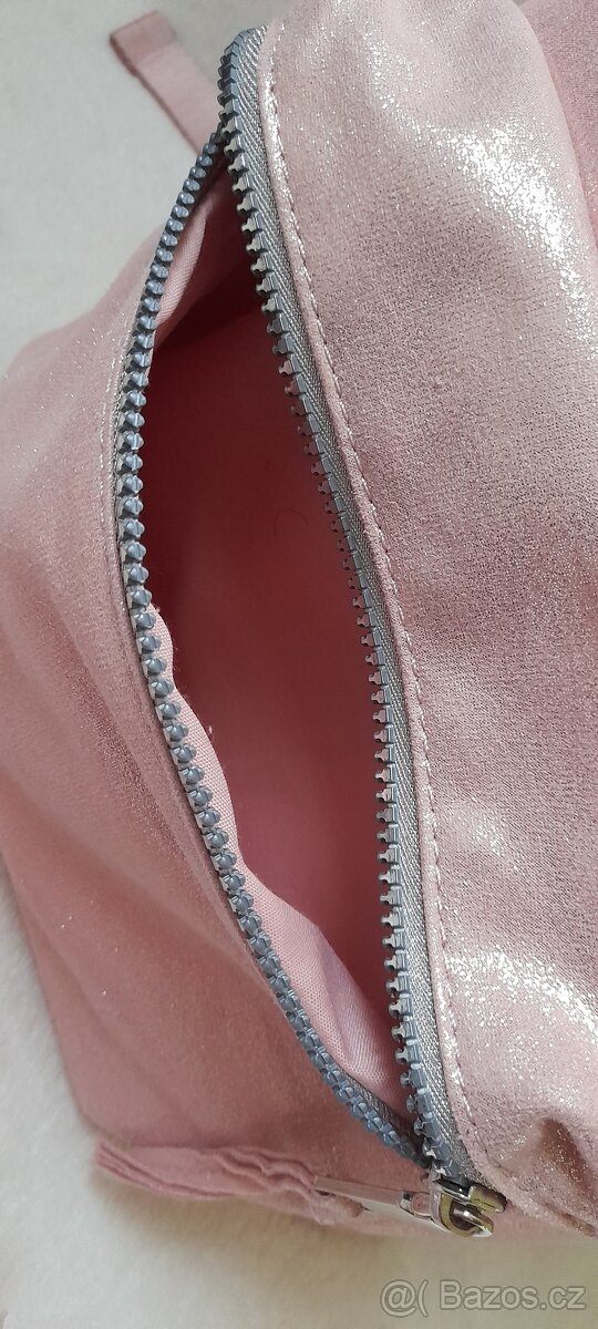 Reserved růžový třpytivý batoh - 12