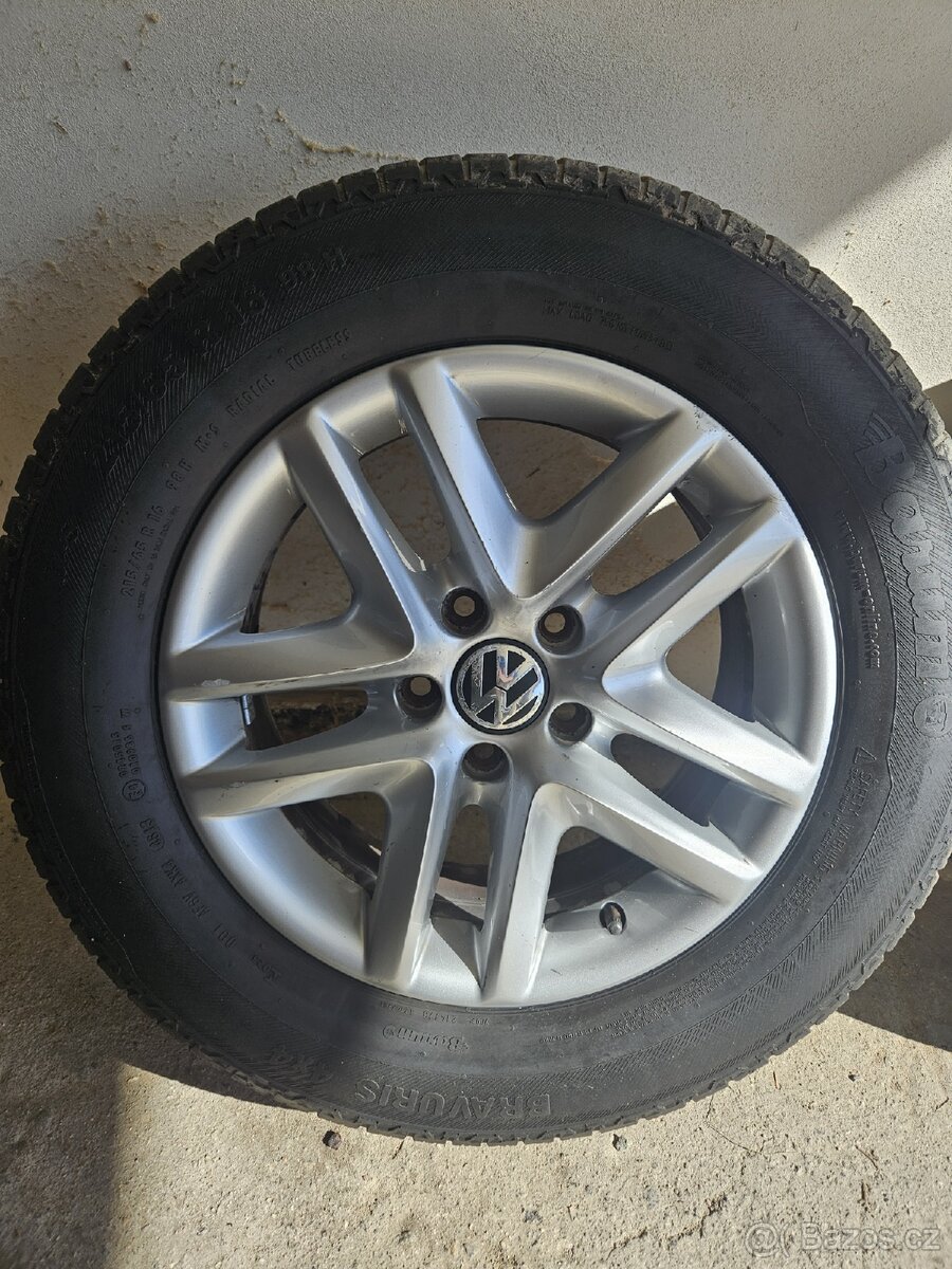 Litá kola VW Tiguan + letními pneu Barum 215/65 R16
- 12
