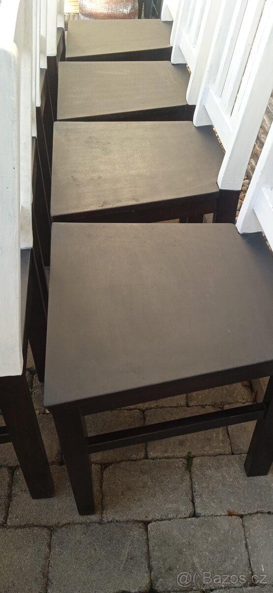 Jídelní stůl+8 židlí -styl vintage - 12